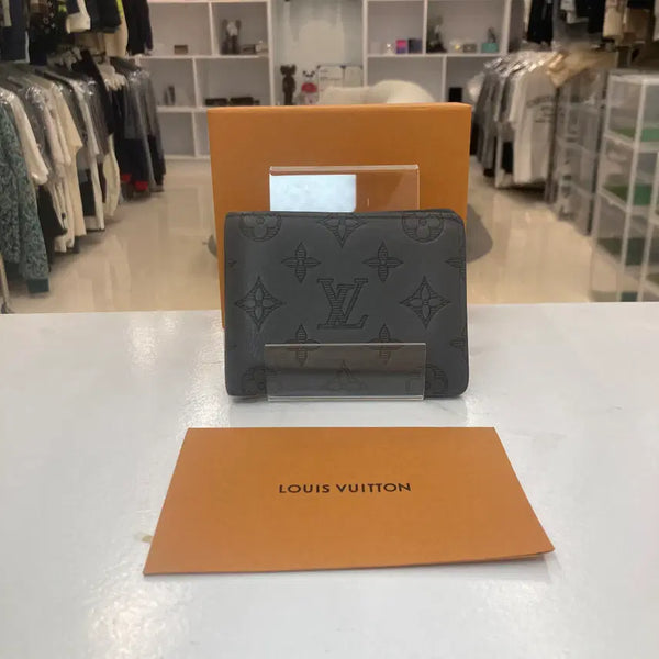 [BUNJANG] Louis Vuitton Shadow Monogram Multiple Wallet / [리오브전포점] 루이비통 쉐도우 모노그램 멀티플 반지갑