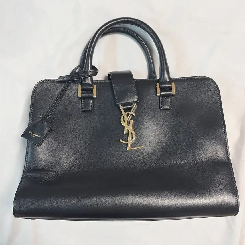 [BUNJANG] Saint Laurent Cassandre Small Bag Black Leather / 생 로랑 카바스 백 블랙