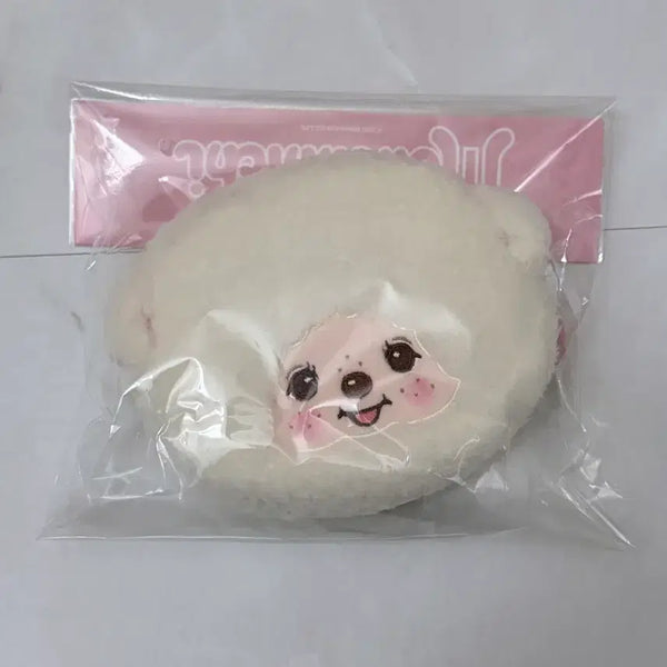 [BUNJANG] Monchhichi Chimuchan Chamu Face Round Pouch / 몬치치 치무찬 챠무 페이스 라운드 파우치 미개봉