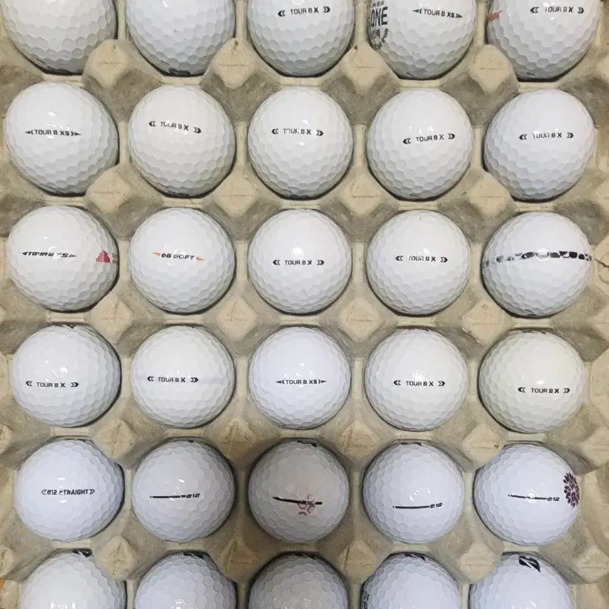 [BUNJANG] Bridgestone Grade A Used Golf Balls (60 pcs) / 브릿지스톤 A급 로스트볼 골프공 60알