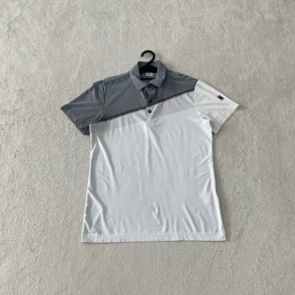 [BUNJANG] Wide Angle Men's Golf Short Sleeve Polo Shirt M / M 와이드앵글 남성 골프 반팔카라티셔츠 95