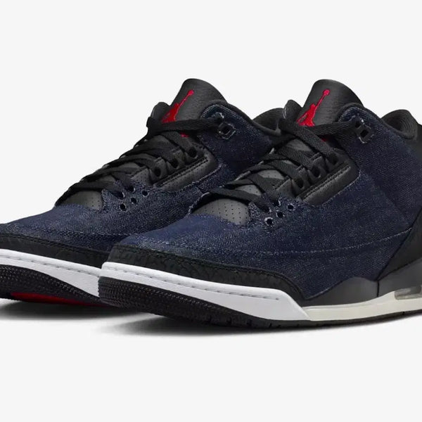 [BUNJANG] Air Jordan 3 x Levi's Indigo & Gym Red / 에어조던3 x 리바이스 인디고 앤 짐레드
