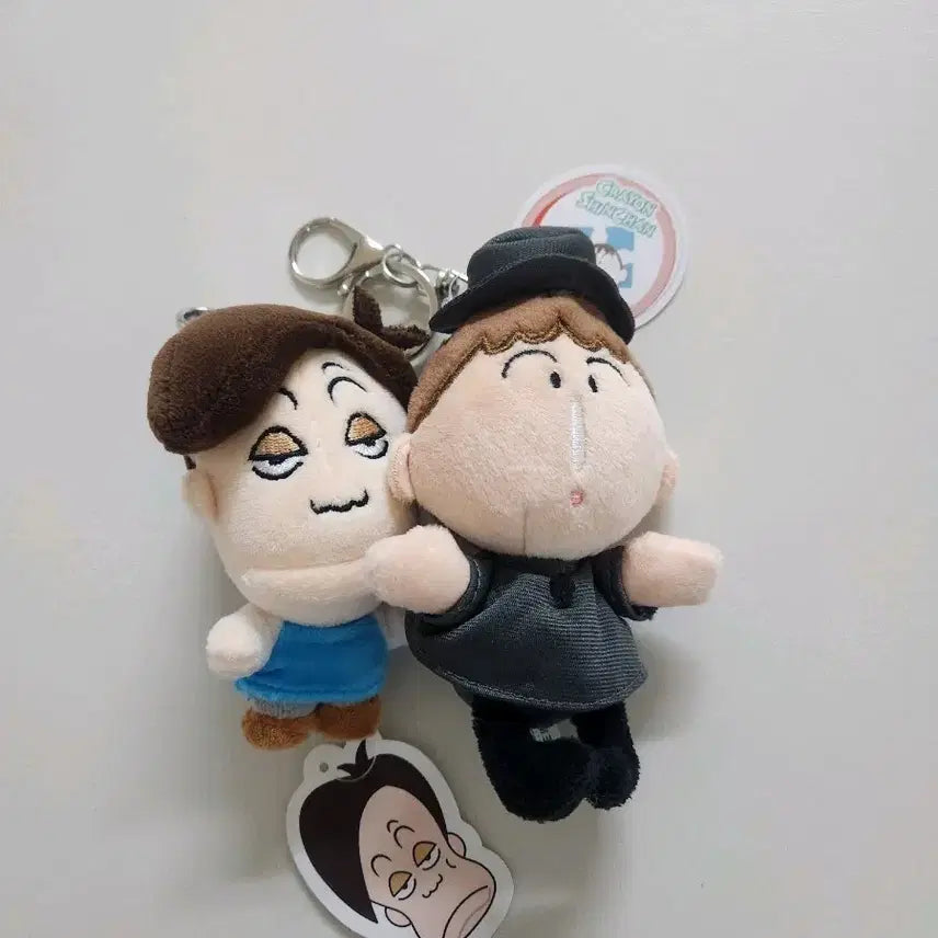 [BUNJANG] Dooly Ko Gildong & Maenggu Keyring Set / 둘리 고길동 , 맹구  키링 세트