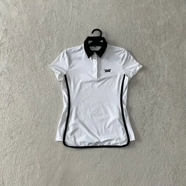 [BUNJANG] PXG Women's Short Sleeve Polo T-Shirt - XS / [XS] PXG 여성 골프 반팔카라티셔츠