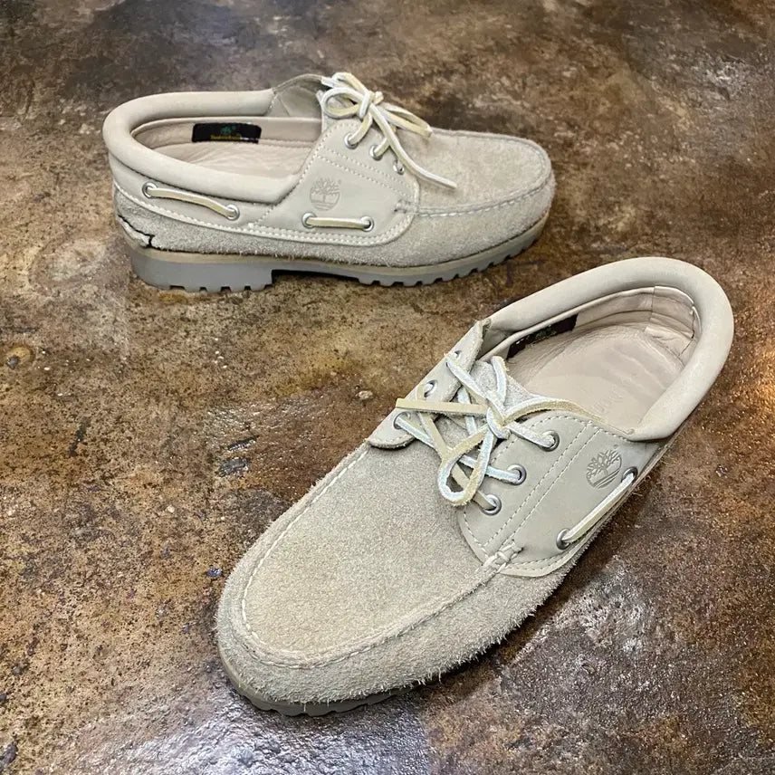[BUNJANG] Nonnative x Timberland 3-Eye Boat Shoes Suede / (270) 논네이티브 x 팀버랜드 3아이 보트 슈즈