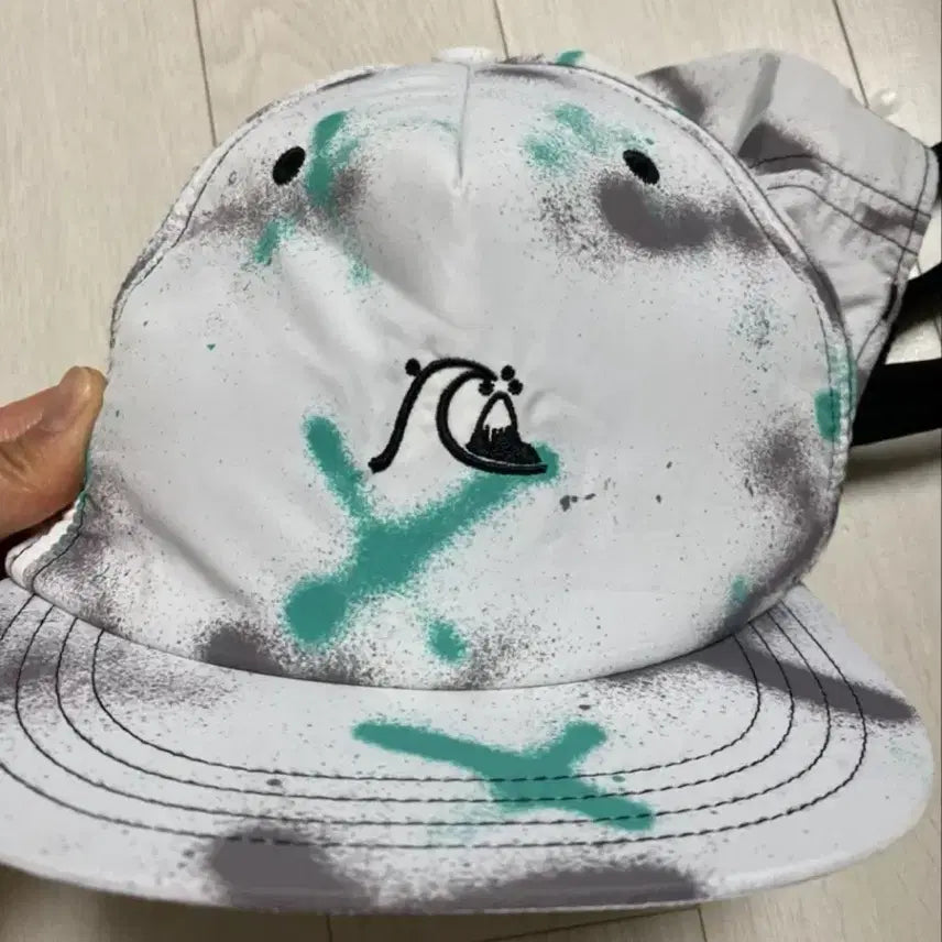 [BUNJANG] Quiksilver Splatter Cap Hat / Quiksilver 퀵실버 스플래터 캡모자 서핑모자