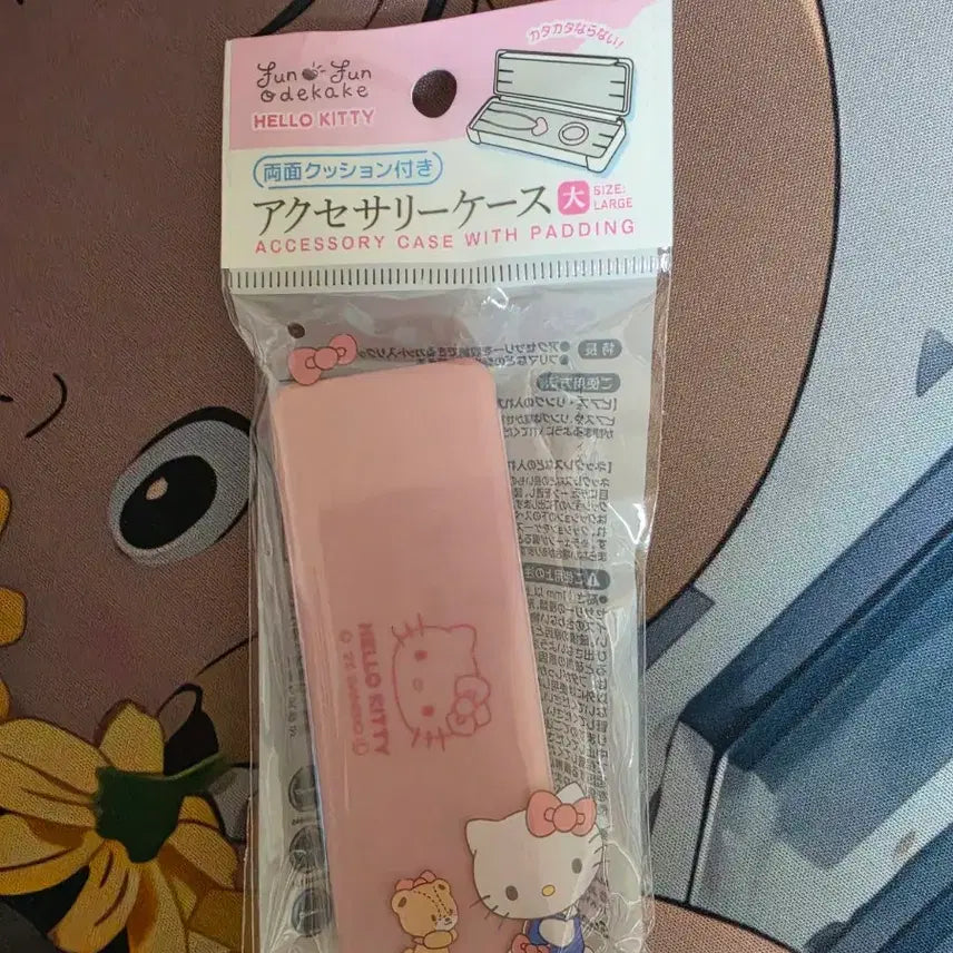 [BUNJANG] Hello Kitty Accessory Storage Case (Pink) / (정품)헬로키티 약통 악세사리 소품 직사각케이스 핑크