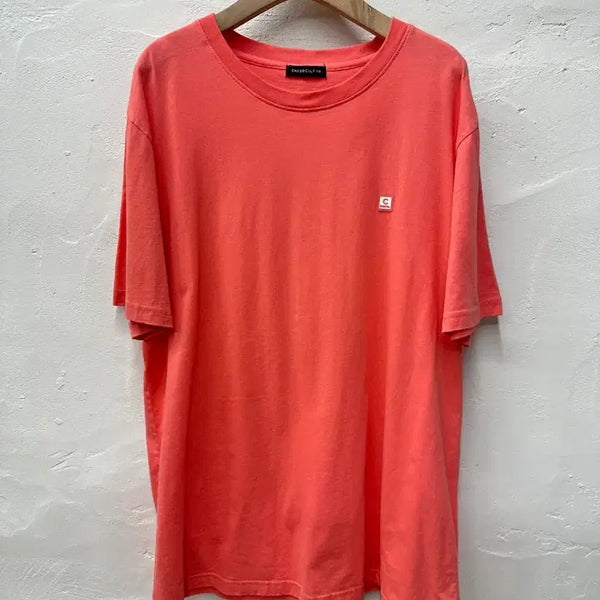 [BUNJANG] Chase Cult Unisex T-Shirt Pink/Short Sleeve Size 110 / 체이스컬트 공용 티셔츠 핑크/반팔 110