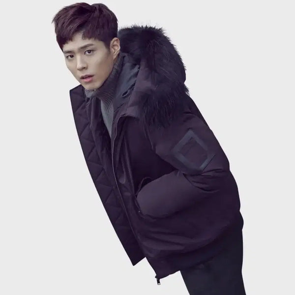 [BUNJANG] TNGT Racoon Fur Short Padding (Size 95) / 티엔지티 TNGT 라쿤퍼 숏패딩 95사이즈
