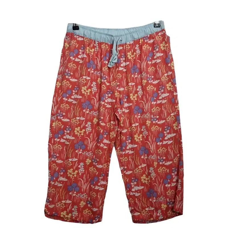[BUNJANG] Uniqlo Flower Pattern 5-Part Bermuda Shorts [L] / UNIQLO 유니클로 플라워 패턴 5부 바지 [L] 버뮤다 팬츠