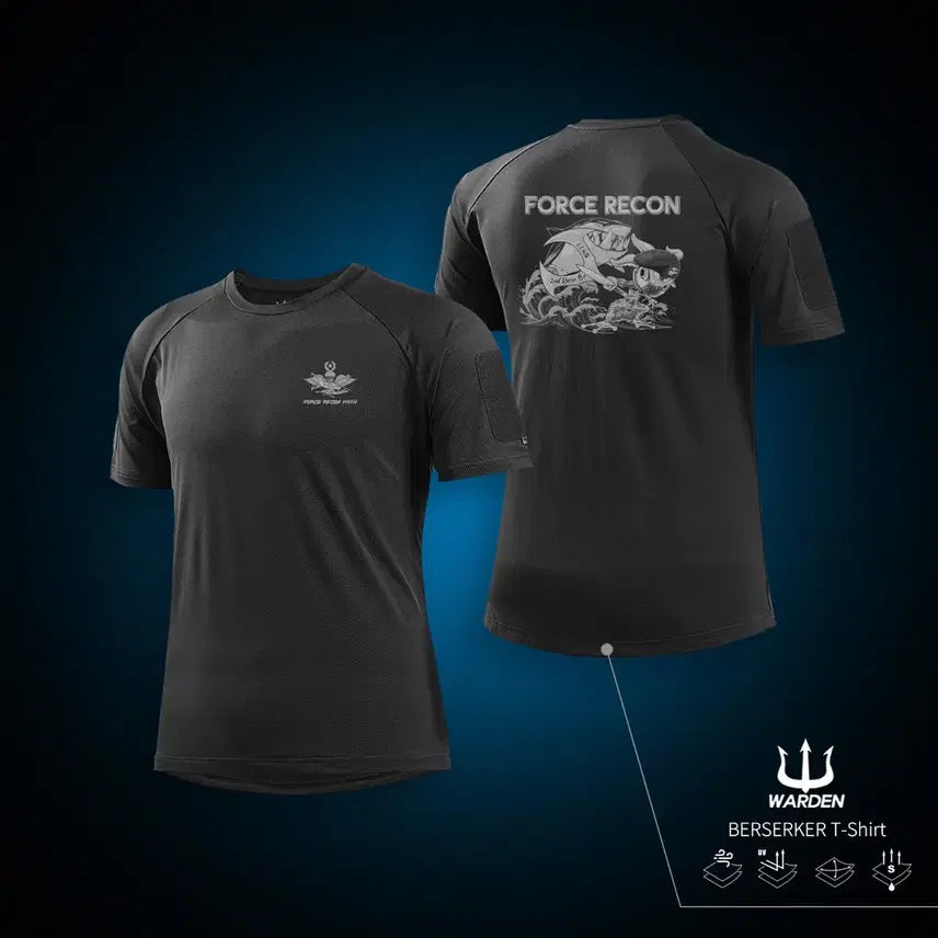 [BUNJANG] ROK Marine Corps Special Reconnaissance Unit Real Man Chasu T-Shirt / 해병대 특수수색대 리얼맨 차수티