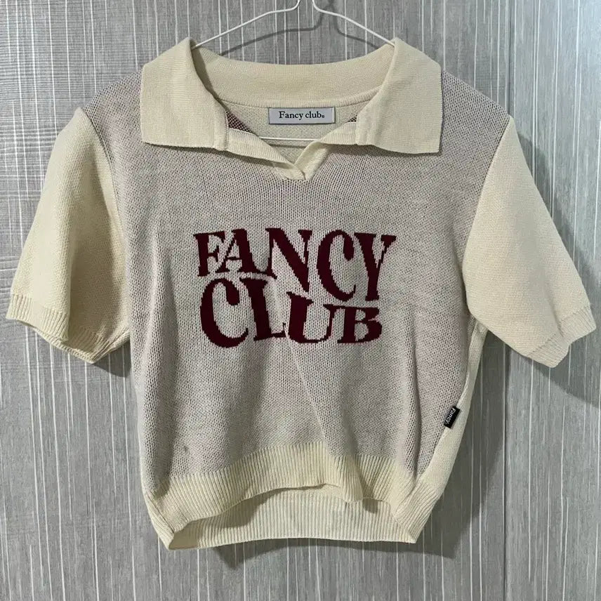 [BUNJANG] Fancy Club Ivory Summer Knit / (새상품)팬시클럽 아이보리 여름니트