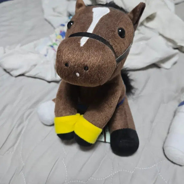 [BUNJANG] Idol Horse Kitasan Black Horse Plush Toy / 아이돌호스 키타산블랙