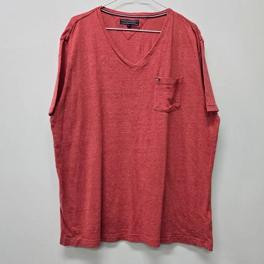 [BUNJANG] Tommy Hilfiger V-Neck T-Shirt Size 110 / 타미힐피거 110사이즈 브이넥티/3907/더본