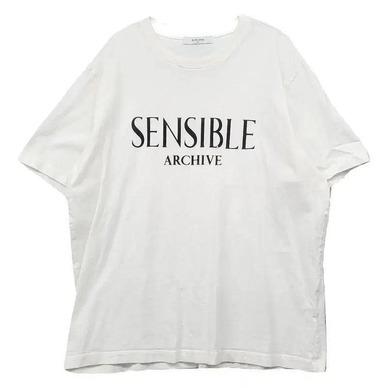 [BUNJANG] 8seconds Printing White T-Shirt XXL / 에잇세컨즈 프린팅 화이트 반팔티 XXL