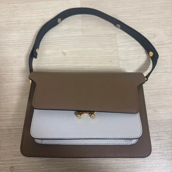[BUNJANG] Marni Saffiano Trunk Bag Medium / 마르니 사피아노 트렁크백 미디움