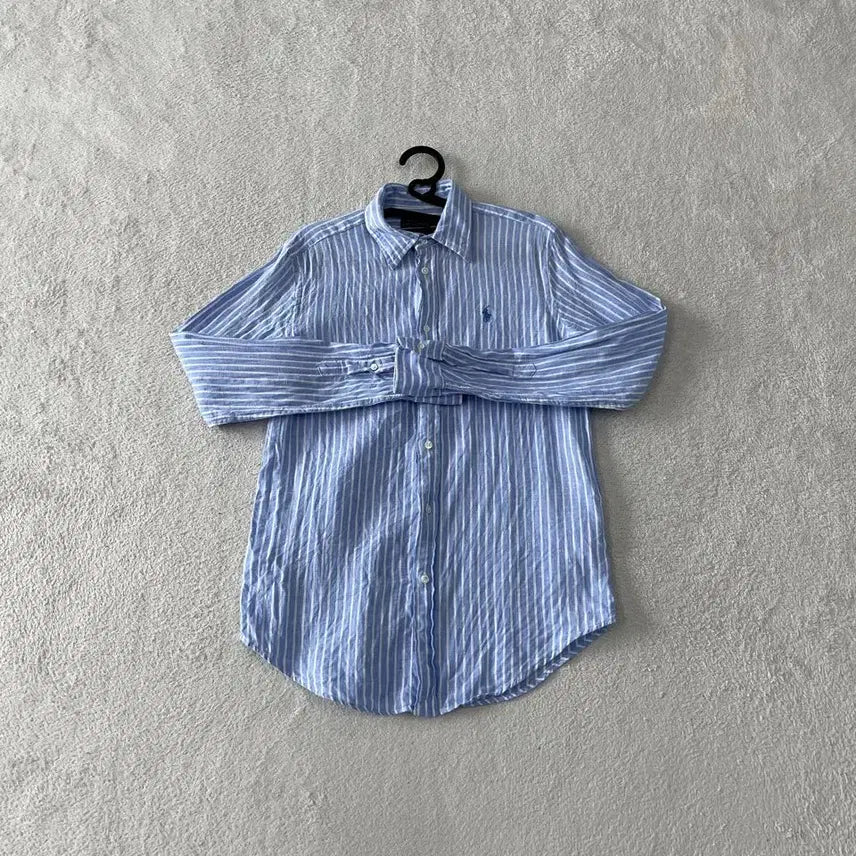 [BUNJANG] Polo Ralph Lauren Women's Relaxed Fit Linen Long Sleeve Shirt XS / 폴로 여성 릴렉스핏 린넨셔츠 긴팔 XS