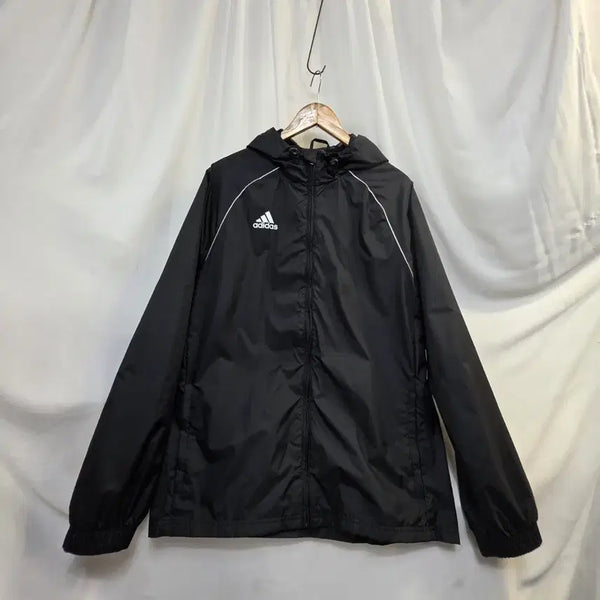 [BUNJANG] Adidas Waterproof Windbreaker Hoodie / 아디다스 정품방수방풍 후드바람막이 105