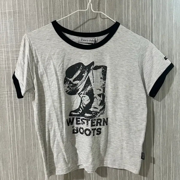 [BUNJANG] Fancy Club Vintage Printing T-Shirt / (새상품)팬시클럽 빈티지 프린팅 티셔츠