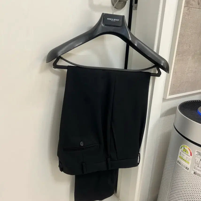 [BUNJANG] Elgano November Colombo Fabric Suit Pants Black Size 50 / 엘가노벰버 콜롬보 원단 수트 팬츠 블랙 50 판매
