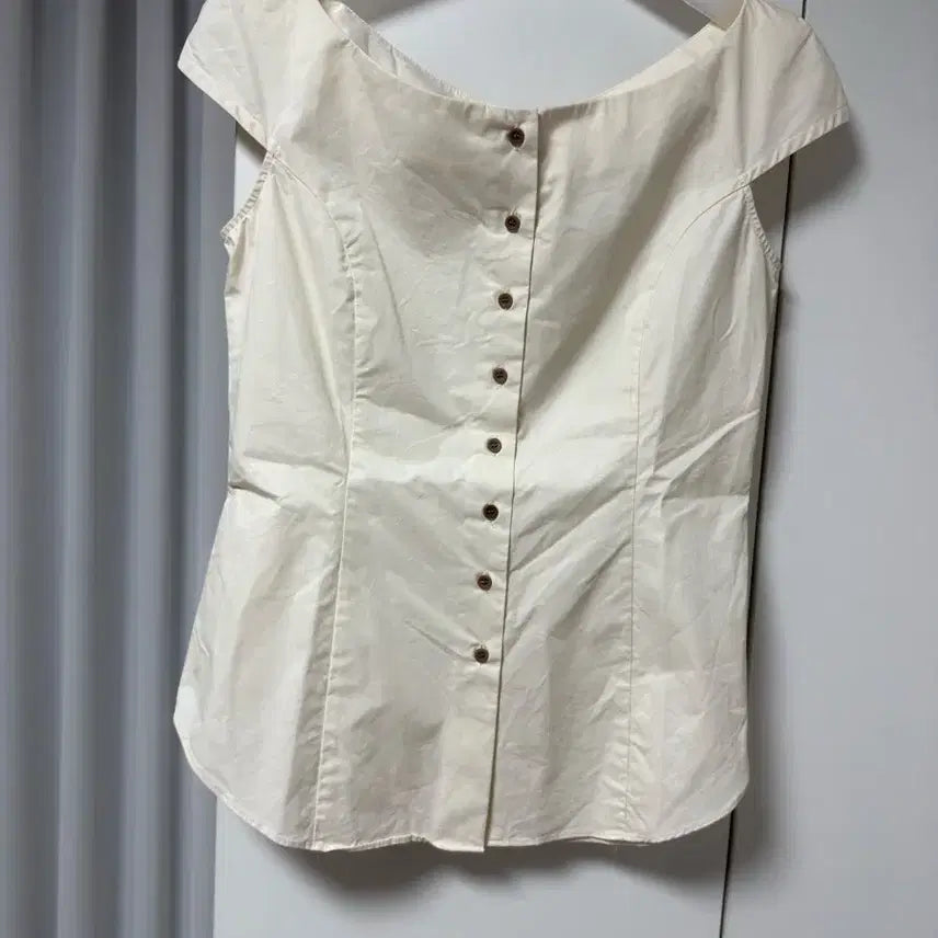 [BUNJANG] Kinder Salmon Blouse / 킨더살몬 블라우스