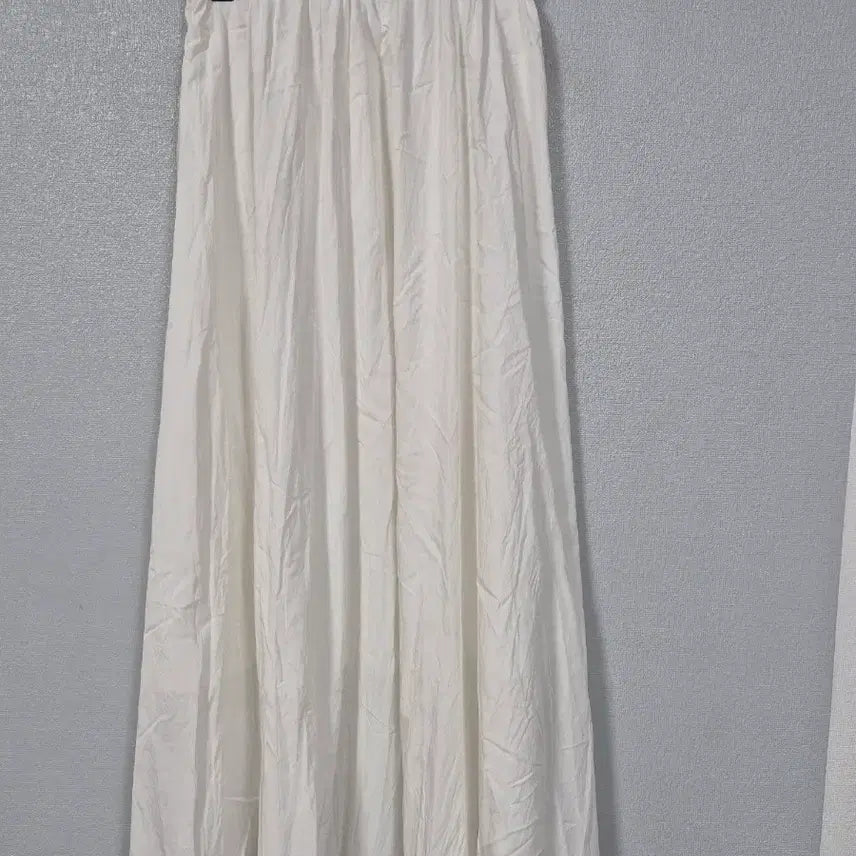 [BUNJANG] Nylon Banding Long Skirt - Size 66 / 나일론 밴딩 롱스커트 66