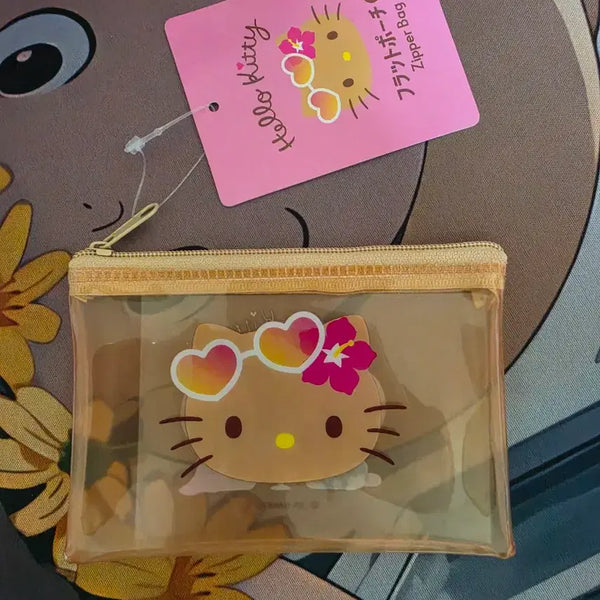 [BUNJANG] Sanrio Hello Kitty Tanning Kitty Mini Pouch / (정품)헬로키티 미니 파우치 태닝키티