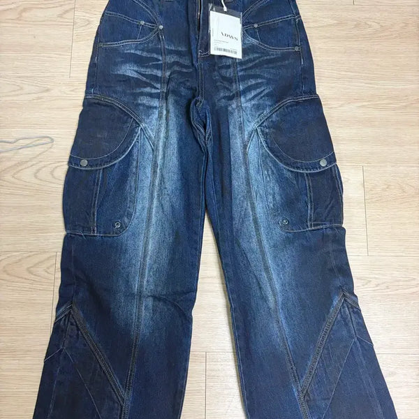 [BUNJANG] Washed Denim Pants / 아이돈 워너셀 워싱데님팬츠