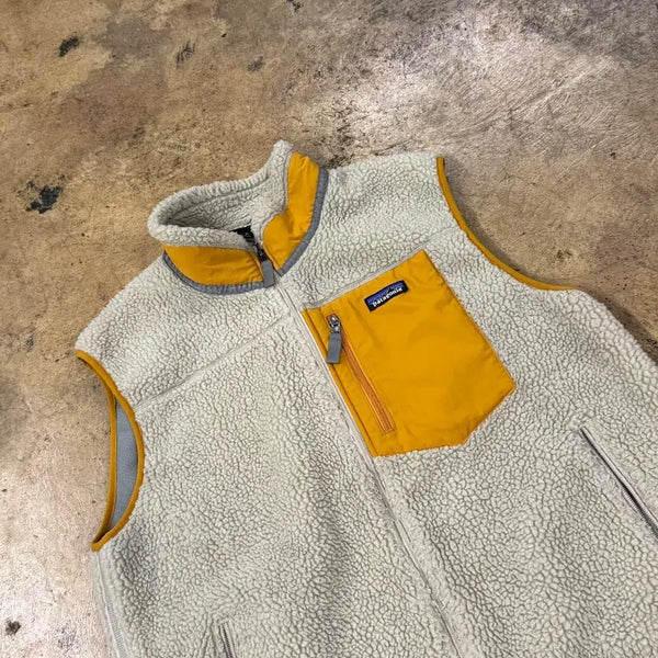 [BUNJANG] Patagonia Fleece Vest Yellow XL / [정품/XL] 파타고니아 플리스 베스트 옐로우