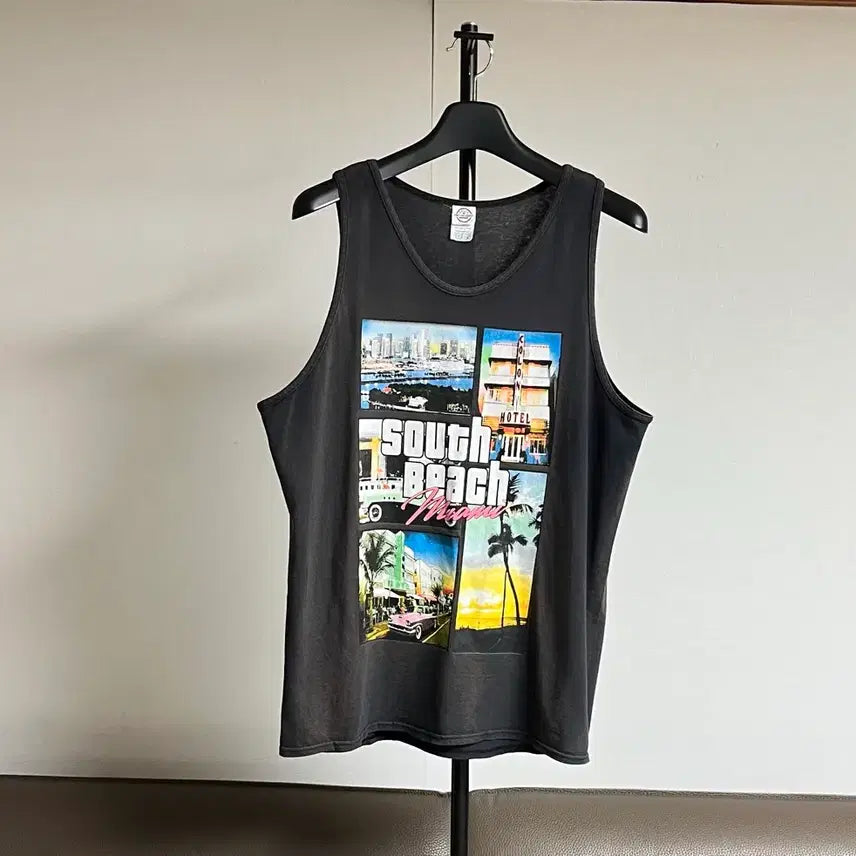 [BUNJANG] Vintage GTA Graphic Print T-Shirt / 빈티지 GTA 나시 반팔 티셔츠