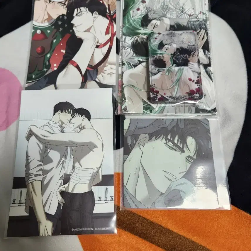 [BUNJANG] The Green Planet's On-Line Romance Glepik Postcard Set (Sealed) / 녹색전상 몽리 로판 글리픽 미개봉 엽서 일괄