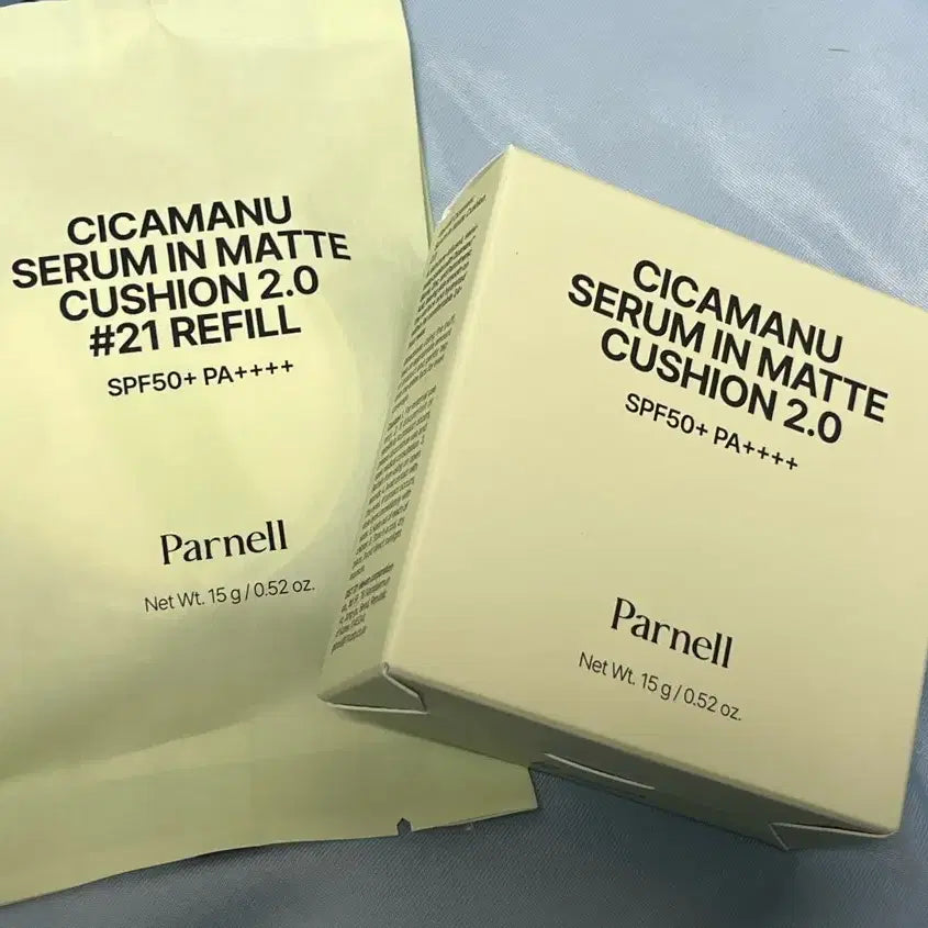 [BUNJANG] Parnell Cica Manu Serum In Matte Cushion 2.0 / 파넬 시카마누 세럼 인 매트 쿠션 2.0 판매합니다