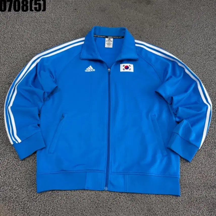 [BUNJANG] Adidas Track Top Korean Flag Patch XL / 아디다스 트랙탑 태극기 패치xl 0708