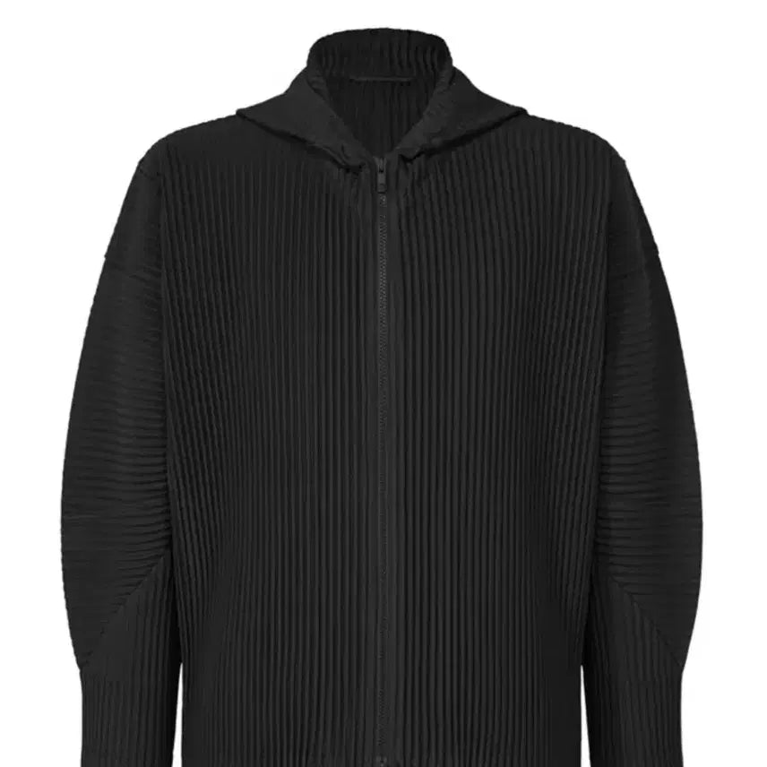 [BUNJANG] Homme Plissé Monthly Hoodie Zip-Up Black Size 2 / 옴므플리세 7월 먼슬리 후드집업 새상품 팝니다