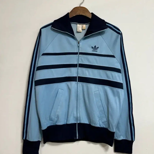 [BUNJANG] Vintage 70s Adidas Track Top Jersey / 빈티지 70s 아디다스 트랙탑 져지