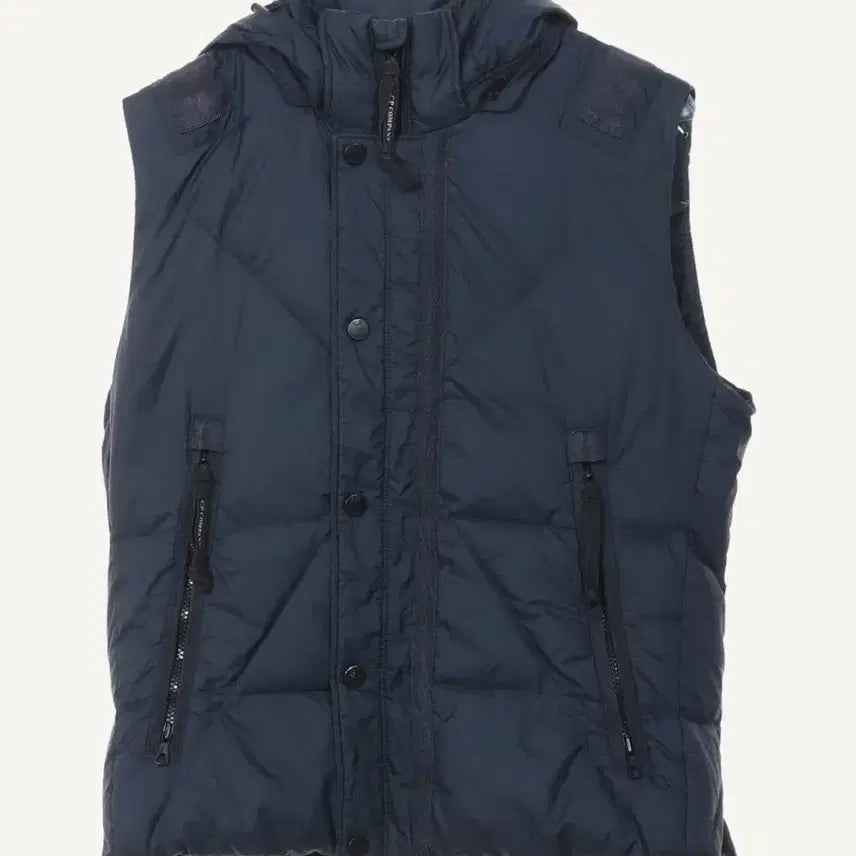 [BUNJANG] CP Company Down Vest Padding Navy / CP 컴퍼니 다운 베스트 패딩조끼 네이비