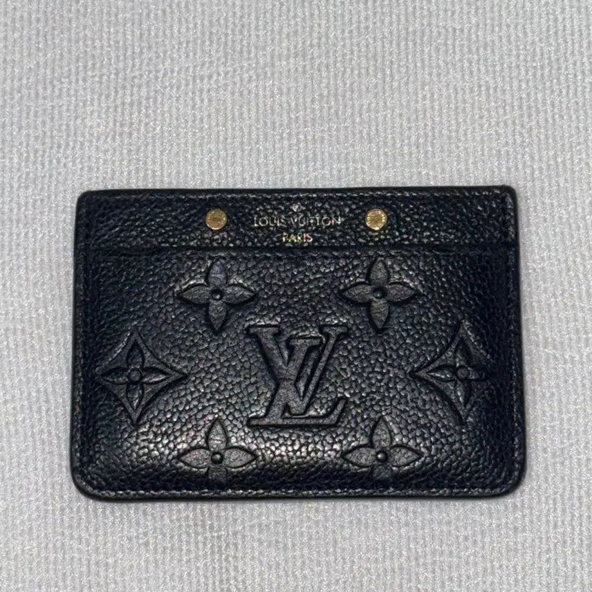 [BUNJANG] Louis Vuitton Monogram Empreinte Card Holder / [SS급] 루이비통 모노그램 앙프렝뜨 카드 홀더