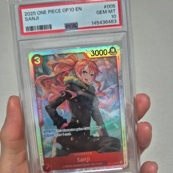 [BUNJANG] One Piece Card Sanji (Nami Image) PSA GEM MT 10 / 영판 원피스 카드 상디 (나미 이미지) PSA GEM MT 10