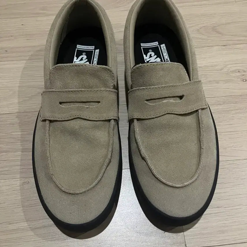 [BUNJANG] Vans Skate Loafer Suede Beige Size 265 / 반스 스케이트 로퍼 265