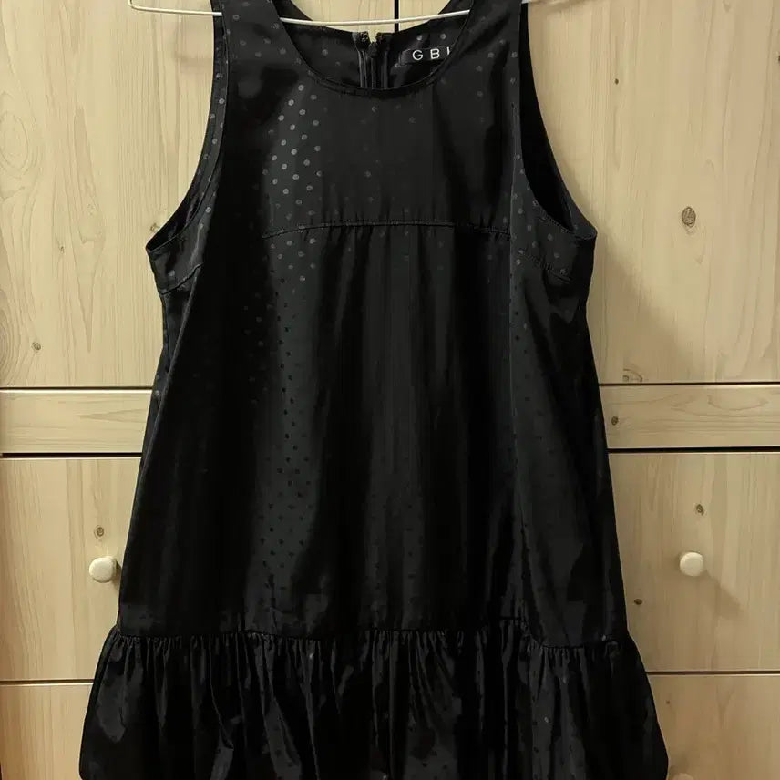 [BUNJANG] GBH Pumpkin Mini Dress Dot Black / GBH 펌킨 미니 드레스 도트 블랙