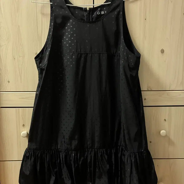 [BUNJANG] GBH Pumpkin Mini Dress Dot Black / GBH 펌킨 미니 드레스 도트 블랙