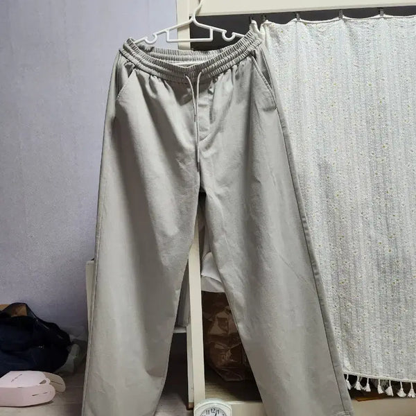 [BUNJANG] Giordano Rayon Nylon Spandex Pants / 지오다노 L