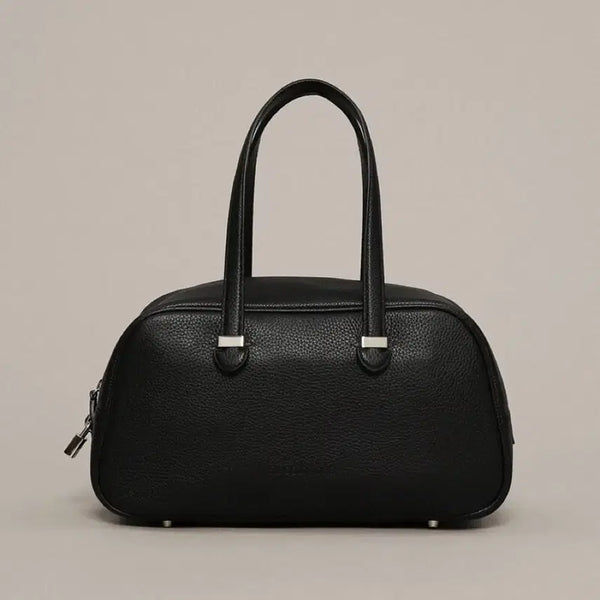 [BUNJANG] Smoothmood Liv Bag Bowling Bag Black Leather / 스무드무드 리브백 볼링백
