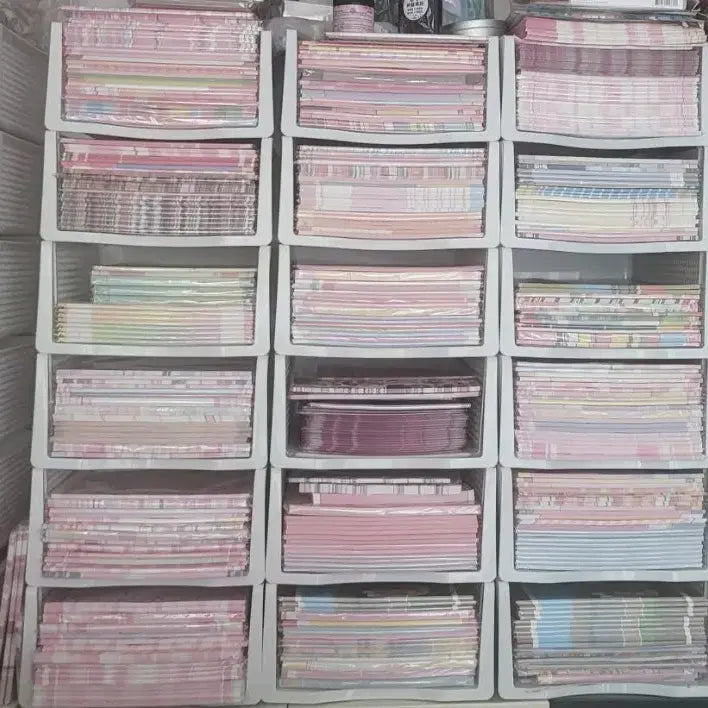 [BUNJANG] Handmade Wrapping Paper Set (10 Sets) / 재고정리 재고처분 포장용품 포용계 수제봉투 랩핑지 10셋트