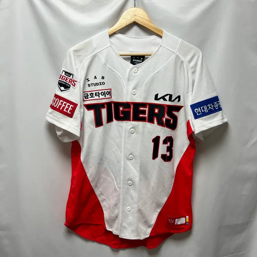 [BUNJANG] Kia Tigers 2024 Authentic Yoon Young-chul Baseball Jersey / [정품/L] 아이앱스튜디오 기아타이거즈 2024 어센틱 윤영철 유니폼