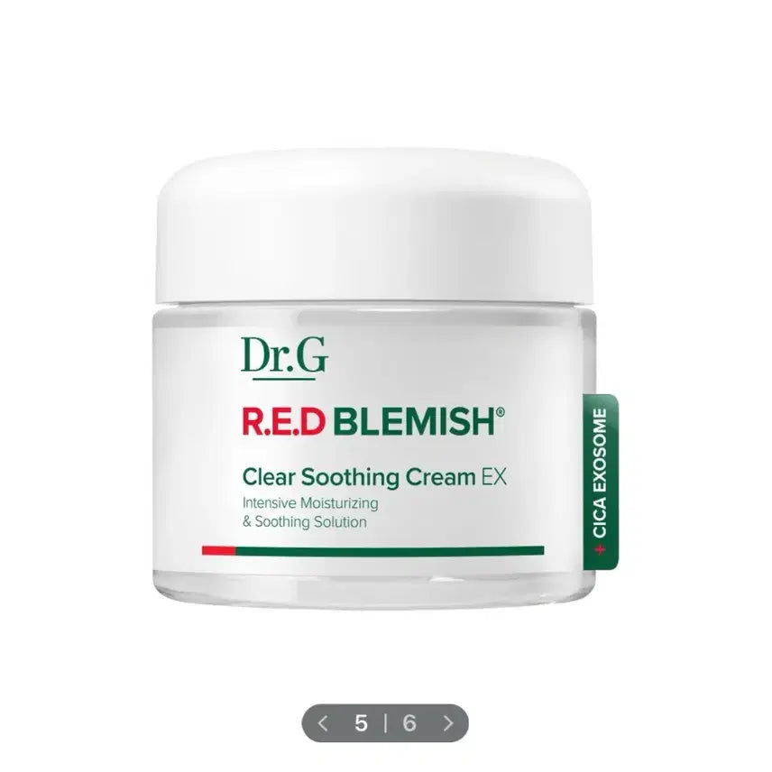 [BUNJANG] Dr.G Red Blemish Clear Soothing Cream EX 70ml / 닥터지 레드블레미쉬 클리어 수딩크림 EX 70ml