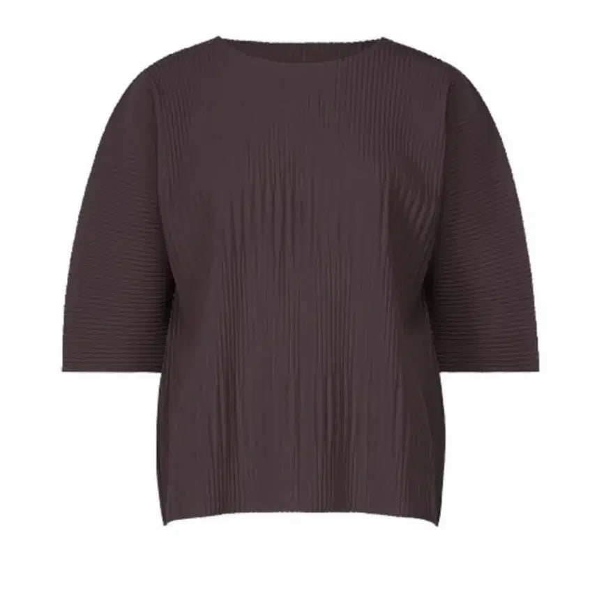 [BUNJANG] Issey Miyake MI Line Pleats Set-up - Raisin Deep Purple / 이세이미야케 미 상하세트 플리츠 - 레이즌 딥퍼플