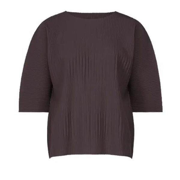 [BUNJANG] Issey Miyake MI Line Pleats Set-up - Raisin Deep Purple / 이세이미야케 미 상하세트 플리츠 - 레이즌 딥퍼플