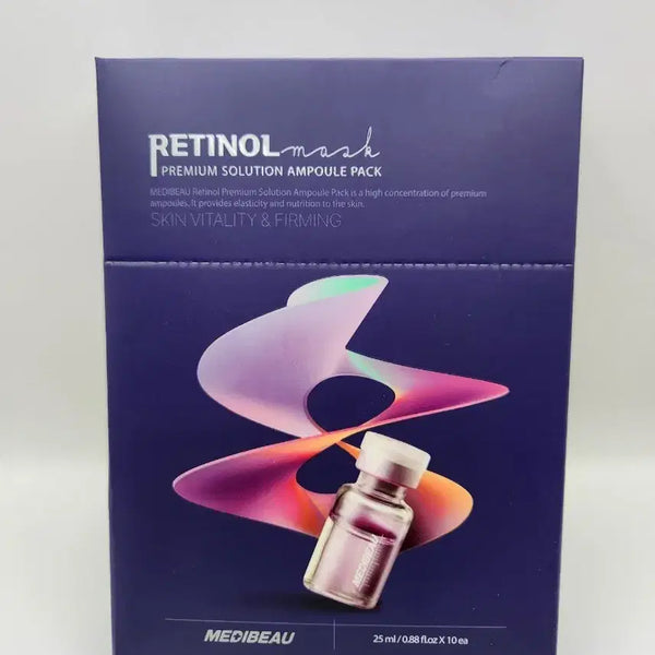 [BUNJANG] Medi-View Retinol Premium Solution Ampoule Pack (10 Count) / 메디뷰 레티놀 프리미엄 솔루션 앰플팩 10개입