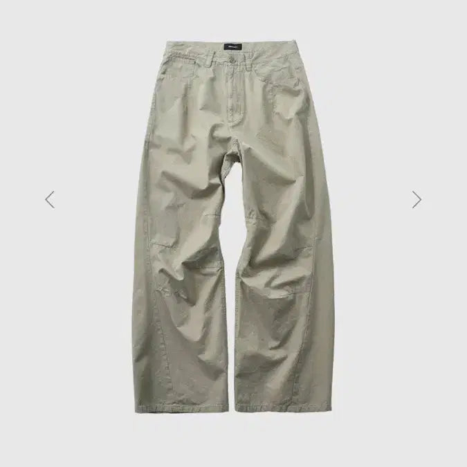 [BUNJANG] 999 Humanity Av Pleats Pants Washed Sage Green / [3] 999휴머니티 av pleats pants 워시드 세이지 그린